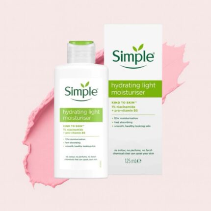 کرم آبرسان و مرطوب کننده پوست حساس لایت سیمپل SIMPLE